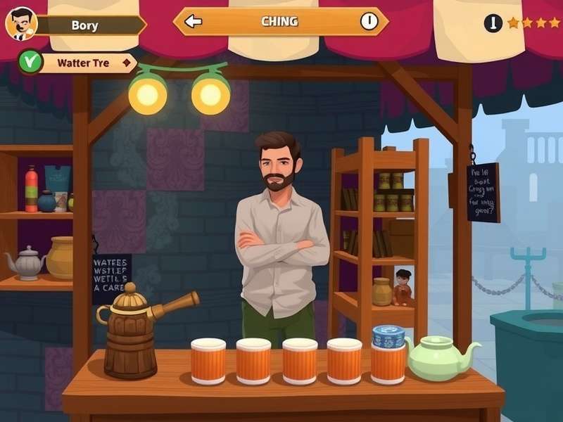 Daman Games team conducting research at a chai stall